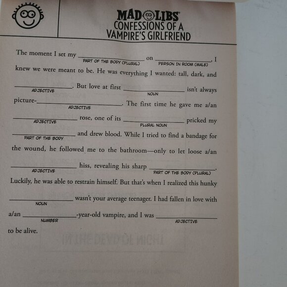 Mad Libs Mad About Mad Libs 100+ PAGES 5-in-1 LARGE * AS IS - Picture 13 of 16